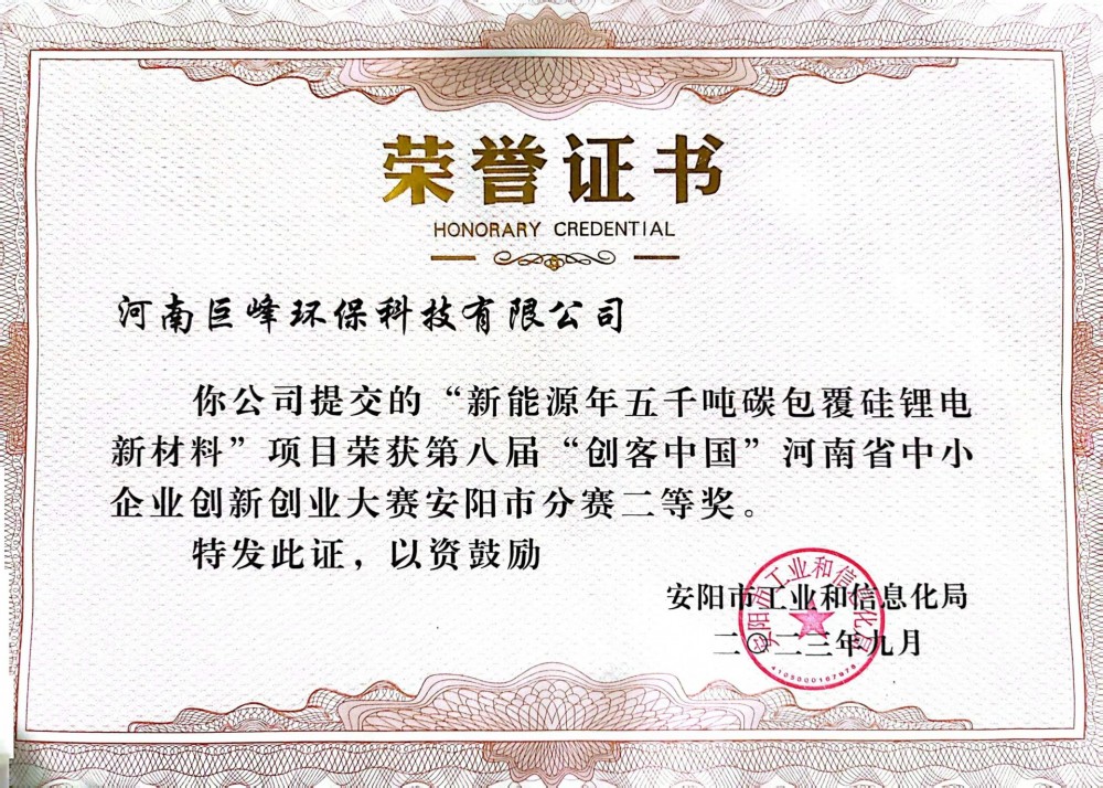 第八屆創(chuàng)客中國 安陽二等獎(jiǎng)